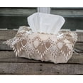 thumbnail image 3 of Neutral Earth Tone Beige Tissue Box Cover (10" x 5" x 4.5"), 3 of 5