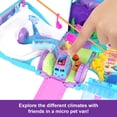 thumbnail image 6 of Polly Pocket Pet Mobile Adventure Playset with Micro Dolls & Transforming Camper Van, Pets & Toy Car, 6 of 8