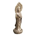 thumbnail image 3 of EeaseMX Avalokitesvara figurina budismo antiguo adornamiento de latón buda decoración de figuras, 3 of 7