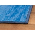 thumbnail image 4 of Woven Trends Contemporary and Modern Area Rug, 046 Vintage Solid Cloud, Extremely Durable and Stain Resistant, Stylish with Non-Skid Rubber Backing (Blue, 5' x 7' Area Rug), 4 of 5