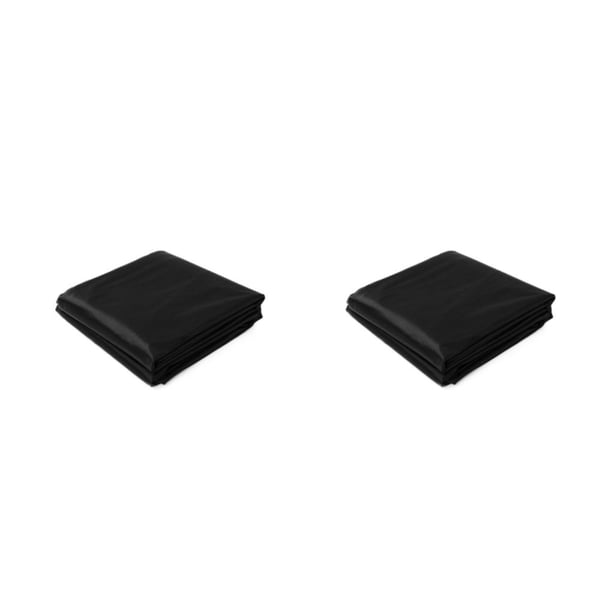 Sonducket Stay Worry-free Funda impermeable Funda para barco a prueba de polvo Funda a prueba de polvo Fácil de limpiar Poliéster negro negro 230*94*46cm 2Conjunto