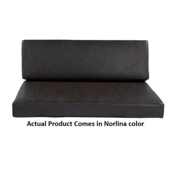 Lippert Components Dinette Cushion 2021100503 Thomas Payne Furniture; Back And Seat; Norlina; PolyHyde Euro Leather Vinyl; High Density Foam Cushion; With Velcro Backing