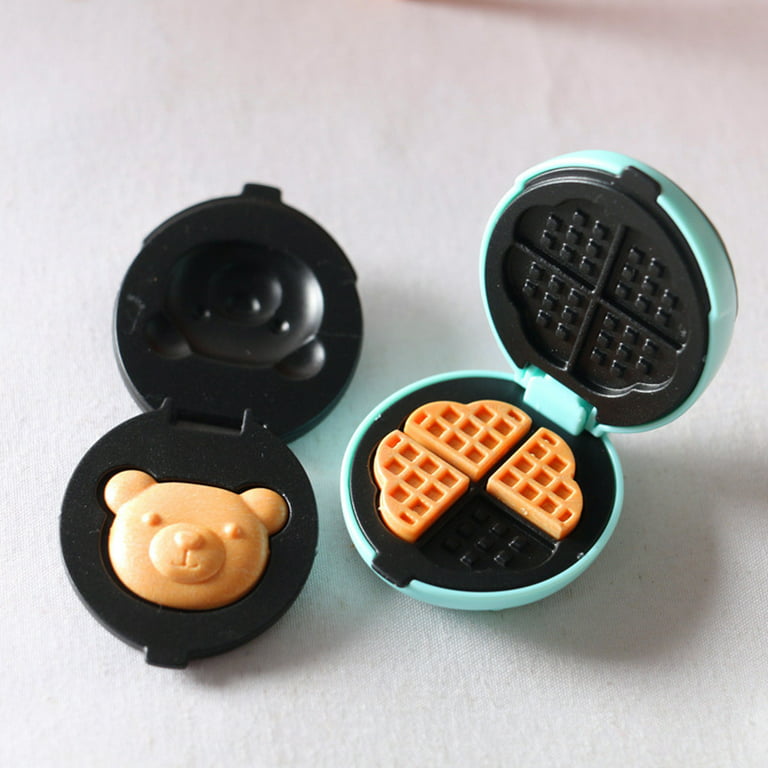 Doll House Waffle Maker Model Kitchen Household Accessories Girl Party Favor Set