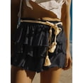 thumbnail image 7 of EMMIOL Women's High Waisted Ruffle Hem Flowy Skorts 2026 Summer Casual Mini Skort Shorts, 7 of 7