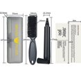 thumbnail image 5 of Kit de bolígrafo para rellenar barba, herramienta de reparación de bigote masculino (marrón oscuro) BRILLAR Rojo Verde, 5 of 5