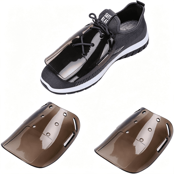TELOLY Universal Size Metatarsal Guards for Work Boots: Unisex Safety Shoe Covers and Boot Toe Protectors, Suitable for Most Laced Safety Shoes and Boots Universal Size Safety Durable Shoe Cover