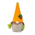 thumbnail image 2 of FeiFu Fall Gnome Plush Doll Pumpkin Maple Leaf Accent Faceless Figurine Autumn Harvest Tabletop Decor Thanksgiving Seasonal Ornament Gnomo Otono, 2 of 6