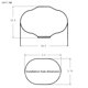 thumbnail image 3 of Perillas de clavija de afinación de guitarra de aleación de zinc 6 uds. Abanopi Perillas del afinador, 3 of 3