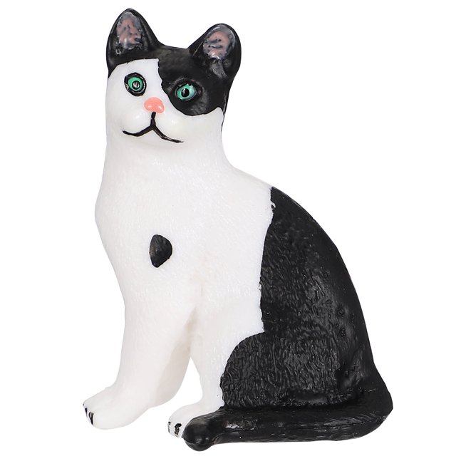 1 modelo de gatito realista, figura de gato, modelo de animal realista, juguete