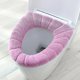 thumbnail image 1 of Funda de asiento de inodoro más gruesa y cálida, cojín de tela suave, elástica y lavable., 1 of 4