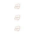 thumbnail image 1 of Clips para Comedor Kearding 10 Uds Corazón de Metal Doble Capa Soportes para Tarjetas, 1 of 6