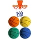 thumbnail image 5 of Balón de baloncesto silencioso de 24 cm, tamaño 7, para actividades en interiores (naranja), 5 of 7