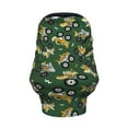 thumbnail image 2 of Haiem Cartoon Car Baby Nursing Cover & Nursing Poncho - Multi Use Cover for Baby Car Seat Canopy, Stroller Cover, 360°Full Privacy Breastfeeding Coverage, 2 of 9