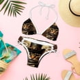thumbnail image 6 of Retro Cat Detachable Sponge Adjustable Strap Bikini Set Two-Pack Swim Suits - Ideal for All Your Swimming Scenes!, 6 of 6