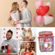 thumbnail image 4 of Valentines Day Candy Cards Exchange Cards Candy Jar Cards Bulk Exquisite Candy Jar Couples Greeting, 4 of 5