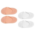 thumbnail image 4 of Shisuyan 2Pack Moisturizing Sebs Socks White Anti-cracking Foot Covers for Feet Daily Use, 4 of 9