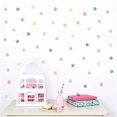 thumbnail image 2 of 1 Sheet Watercolor Polka Dot Wall Decals Colorful Dots Wall Sticker Room Decor, 2 of 3