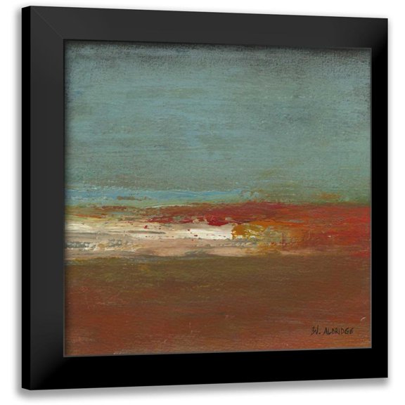 Green-Aldridge, W. 12x12 Black Modern Framed Museum Art Print Titled - Sea Horizon III