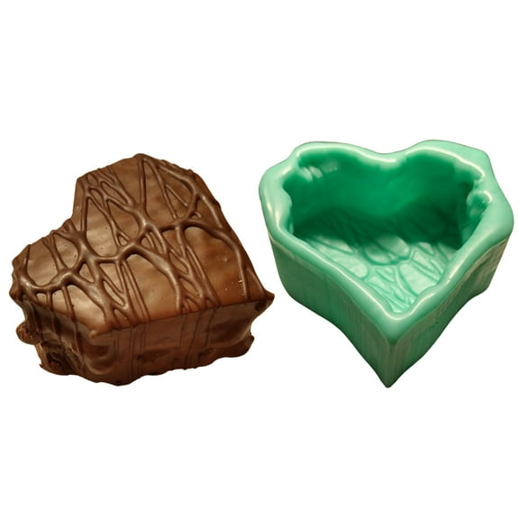 1pc Heart Cake Silicone Mold| Food Shape Soap Mold | Cake Shape Wax Candle Mold| Not Food Grade