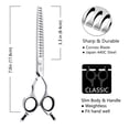 thumbnail image 2 of HASHIMOTO Chunker Scissors for Dog Grooming,Dog Texturizing Scissors,Cat Scissors,19 teeth,7.0 inch,Light Weight., 2 of 5