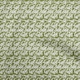 thumbnail image 1 of oneOone Velvet Forest Green Fabric Floral Sewing Material Print Fabric By The Yard 58 Inch Wide, 1 of 4