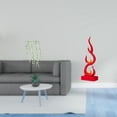 thumbnail image 2 of Adhesivo de pared,Vinilo decorativo de pared con enredaderas colgantes para dormitorio (DIY),Vinilo decorativo de hojas verdes para pared,ideal para la oficina.,Escultura abstracta de, 2 of 8