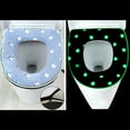 thumbnail image 6 of AOOOWER Universal Toilet Seat Cover Cushion Glow- in Dark Soft Luminous Toilet Seat Pad, 6 of 17