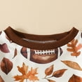 thumbnail image 3 of Okbabeha Halloween Baby Boy Girl Clothes Cute Pumpkin/turkey Sweatshirt Romper Oversized Onesie Top Fall Winter Outfits, 3 of 7