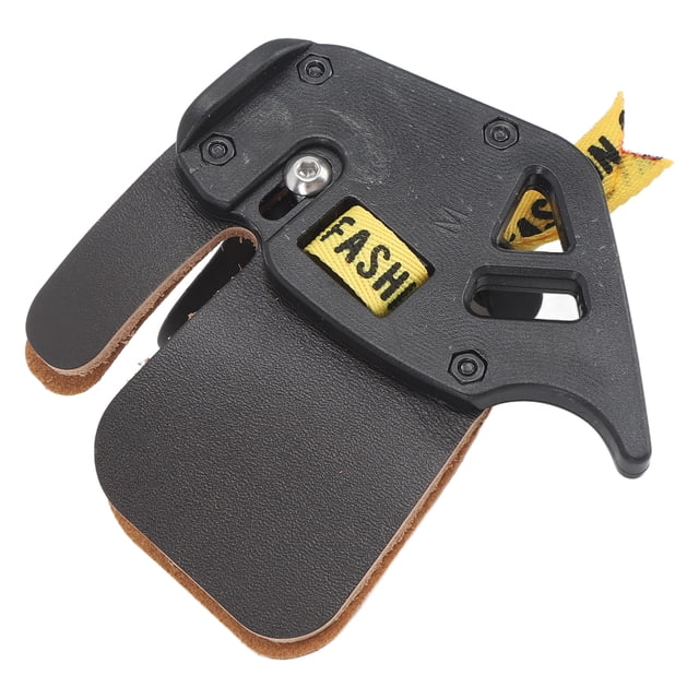 Archery Finger Tab, Double PU Leather Archery Finger Guard Fingers Protector For Recurve Bow Shooting Practice Sports Outdoors