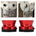 thumbnail image 1 of Dispositivo De Cubo Nab De Aluminio Pulido, Fácil De Usar Concentricidad Rotacional De Alto Estándar Adaptador De Cubo Nab De Aluminio Pulido No Oscilante 1 Par Para Uso, 1 of 7
