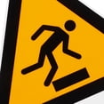 thumbnail image 3 of Caution Tripping Hazard Sign Safety Floor Decal Watch Your Step Decal Floor Warning Decal, 3 of 8