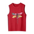 thumbnail image 3 of JAJAHO Girls Summer Tank Tops For Kids Girl Sleeveless Loose Fit Crew Neck Casual Cute Graphic Tees Beach Shirts 2-10Y Stylish Onesie, 3 of 3