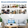 thumbnail image 6 of Mistvibe 6L Ultrasonic Cool Mist Humidifier for Bedroom Large Room, 3‑Level Mist, 360° Rotatable Nozzle, Quiet Humidifier for Home Office Nursery White, 6 of 8