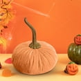 thumbnail image 3 of Mini Velvet Pumpkin Decor Set for Fall, 7cm Soft Fabric Pumpkins in 10 Colors, Versatile Seasonal Decorations for Thanksgiving, Weddings, and Tabletop Displays, 3 of 5