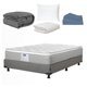 thumbnail image 1 of Colchón Queen Size Cupra + Box + Almohada Oso + Protector de Colchón + Sábanas + Edredón, 1 of 11