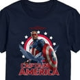 thumbnail image 3 of Marvel Captain America: Brave New World - Sam Wilson - Men's Short Sleeve Graphic T-Shirt, 3 of 5