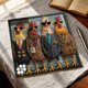 thumbnail image 5 of Rompecabezas artístico de gallo de 1000 piezas para adultos, aficionados a los rompecabezas y amantes del arte, 5 of 6