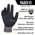 thumbnail image 2 of Guantes de trabajo KLEIN TOOLS 60583 resistentes a cortes, nitrilo, talla pequeña, 2 of 9