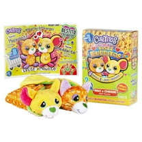 Cutetitos Taste Budditos Mac & Cheese - 2 Collectible Plush Mini Animals - Ages 3  - Series 1