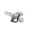 Silver, variant on FULL METAL 1/10 Trailer Drop Hitch Receiver Tow Hook For Axial SCX10 90046 For Traxxas TRX4 RC Crawler Car