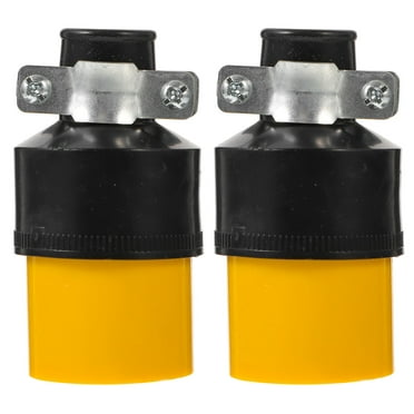 AURARMLET Extension Cord Repair Ends Standard Power Outlet Design 2Pcs