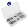 thumbnail image 1 of Tarente 175 Pcs/ensemble 5 Types de Goupilles en Alliage de Zinc Kit Assortiment Matériel de Fixation, 1 of 8