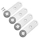 thumbnail image 1 of ColoMX 4 ruedas para puerta corredera: polea silenciosa para puerta de patio con alta capacidad de carga - Material antidesgaste para muebles y armarios, 1 of 7