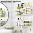 thumbnail image 2 of Bandeja para tocador de baño Yougai, soporte de jabón para encimera, paquete de 3, 2 of 6