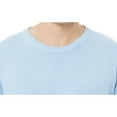 thumbnail image 3 of X RAY Mens Crew Neck Sweater Slim Fit Midweight Pullover Sweater for Men for Casual Dressy Wear (Big & Tall Available), Pastel Blue, 3XL, 3 of 6
