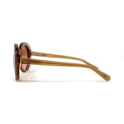 Serengeti Bacall SS541006 Women’s Sunglasses Crystal Caramel Brown Drivers Gradient Photochromic Mineral Glass 55mm