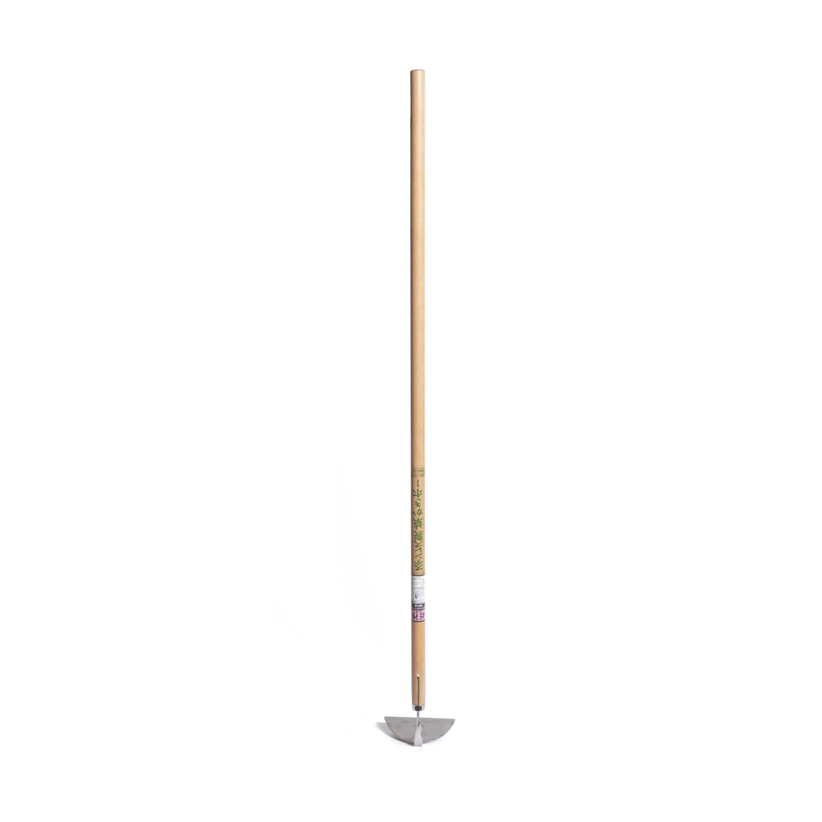 Nisaku Stainless Steel Long Handle Hoe, 5Inch Blade