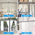 thumbnail image 2 of TITGIPE No Drill Telescopic Shower Curtain Rod 32-68" Adjustable Spring Tension Rod with Anti-Skid Design Rust-Resistant Stainless Steel for Bathroom, 2 of 8