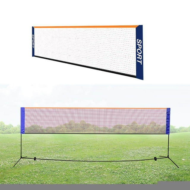 Portable Net Easy To Install Standard Badminton Net Badminton Badminton Volleyball Made Nylon Volleyball Net And Resistant Sports Made Of Nylon For 3.1M