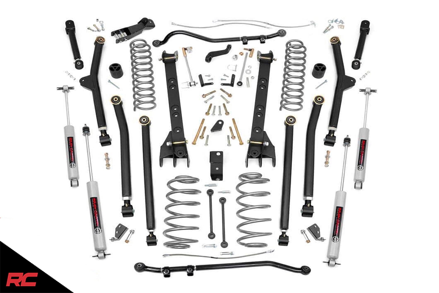Rough Country 4 Lift Kit Fits 2004 2006 Jeep Wrangler